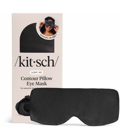 Kitsch Contour Pillow Eye Mask Charcoal