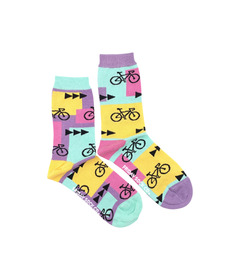 Friday Sock Co. Women's 80's Road Bikes Socks Multi Coloured
