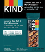 Barres KIND Amande et sel de mer & Etui de chocolat noir 