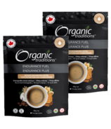 Organic Traditions Endurance Fuel Instant Mushroom Coffee Bundle