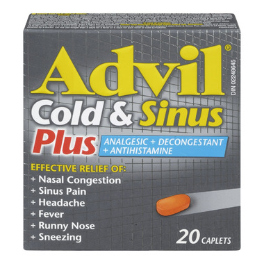 Advil Cold & Sinus Plus Caplets Advil Cold & Sinus Plus Caplets