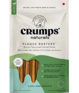 Crumps Naturals Dog Treats Plaque Busters Bacon