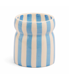 Paddywax Cabana Soy Candle Blue Striped Lost At Sea