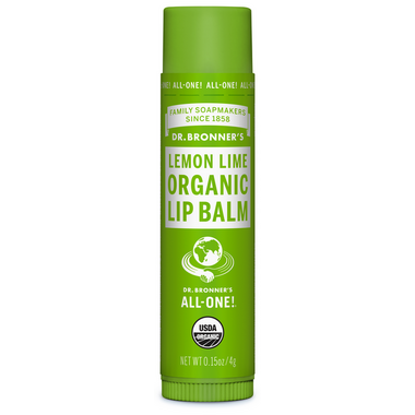 Dr. Bronner\'s Magic Organic Lip Balm Lemon Lime Dr. Bronner\'s Magic Organic Lip Balm Lemon Lime