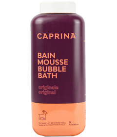 Caprina Bubble Bath With Fresh Goat Milk Original Scent