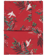Now Designs Printed Tablecloth Red Winterbough
