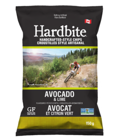 Hardbite Potato Chips Avocado & Lime