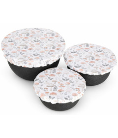 Colibri Bowl Cover Set Wild Mushrooms
