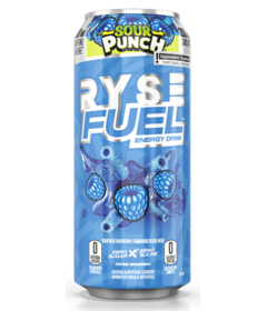 Ryse Fuel Energy Drink Sour Punch Blue Raspberry