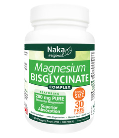 Naka Original Magnesium Bisglycinate 200mg