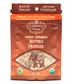 Gathering Place Trading Organic Whole Nutmeg