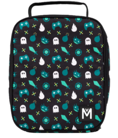 MontiiCo Large Insulated Lunch Bag Game On