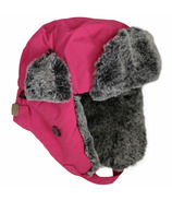 Calikids Aviator Hat Ultimate Cold Protection Fuchsia