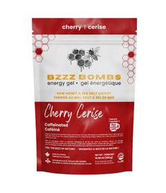 Bzzz Bombs Energy Gel Caffeinated Cherry