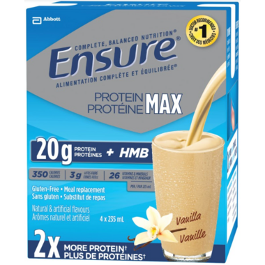 Buy Ensure Protein Max Vanilla From Canada At Well Ca Free Shipping