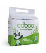 Lot de paquets de lingettes pour bébés à base de bambou et d'aloès eco de Caboo