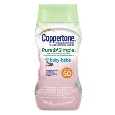 mineral sunscreen coppertone