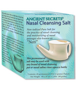 Sachets de sel pour la purification du nez Anciens Secrets