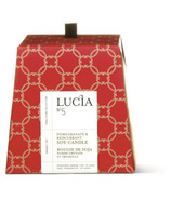Lucia Pomegranate & Redcurrant Soy Candle