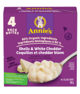 Annie's Homegrown Macaroni & Cheese Shells & Cheddar blanc Case