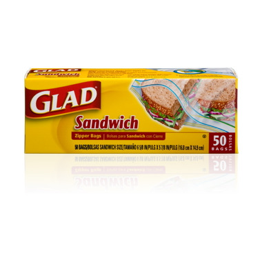 Glad Zipper Sandwich Bags Glad Zipper Sandwich Bags