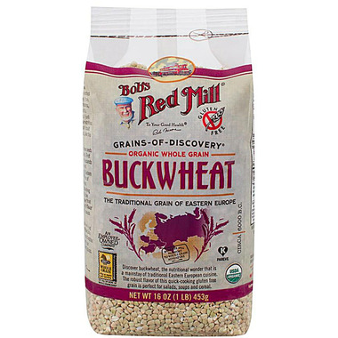 Bob\'s Red Mill Organic Whole Grain Buckwheat Bob\'s Red Mill Organic Whole Grain Buckwheat