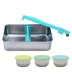 Melii Stainless Steel Container Blue Bundle