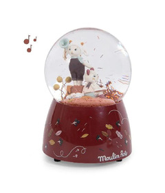 Boule à Neige musicale après la pluie Moulin Roty