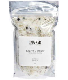 Buck Naked Soap Company Juniper and Spruce Bath Salt Soak