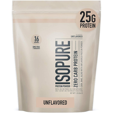 Unflavored Whey Isolate Protein Powder