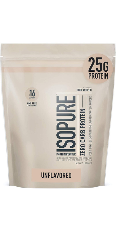 Buy Isopure Powder 100% Whey Protein Isolate Unflavored at