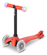 Micro Scooter Mini2Grow Deluxe Magic LED Scooter Rouge