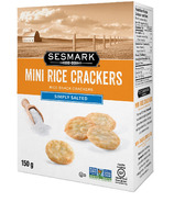 Mini crackers de riz Sesmark simplement salés