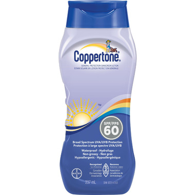 Coppertone General Protection Sunscreen Lotion SPF 60 Coppertone General Protection Sunscreen Lotion SPF 60