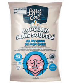 LesserEvil Buddha Bowl Oh My Ghee Popcorn
