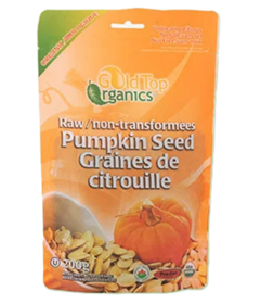 Gold Top Organics Raw Pumpkin Seeds