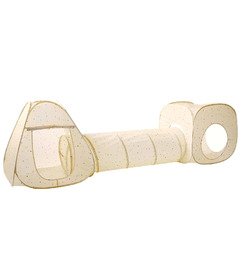 3 Sprouts 3-in-1 Play Tent & Tunnel Terrazzo Beige
