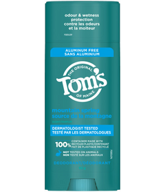Tom's of Maine Déodorant naturel sans aluminium Mountain Spring