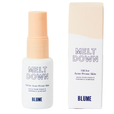 blume meltdown acne oil