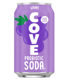 Cove Gut Healthy Soda Grape