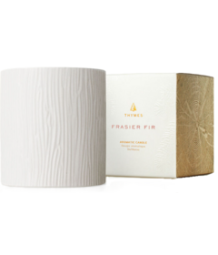 Bougie coulée dorée de taille moyenne Thymes Sapin Fraser
