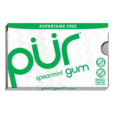 PUR Sugar-Free Gum Spearmint PUR Sugar-Free Gum Spearmint