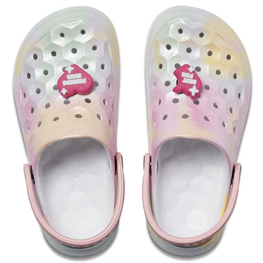 Buy Joybees Kids Varsity Clog with BFF Popinz Glitter Ombre Hazy Pink ...