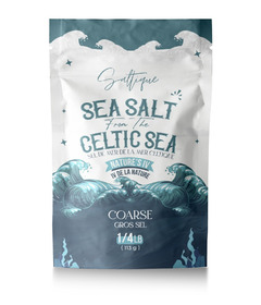 Saltique Sea Salt from the Celctic Sea Coarse 1/4LB