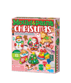 4M Mould & Paint Christmas Magnet