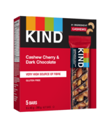 KIND Barres Cajou Cerise & Chocolat Noir