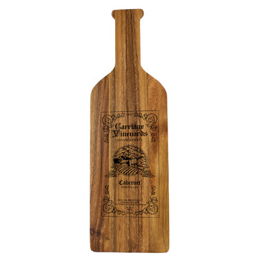Ironwood Gourmet Acacia Wood Wine Bottle Board Carbernet Ironwood Gourmet Acacia Wood Wine Bottle Board Carbernet