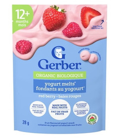 Gerber Organic Yogurt Melts Red Berry