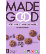 MadeGood Mini-biscuits moelleux, double chocolat