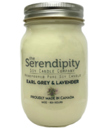 Serendipity Bougies Mason Jar Earl Grey + Lavande